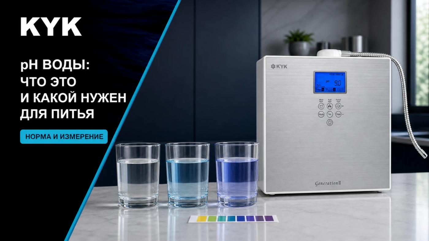 pH воды: что это такое, какая норма и какой показатель нужен для питья
